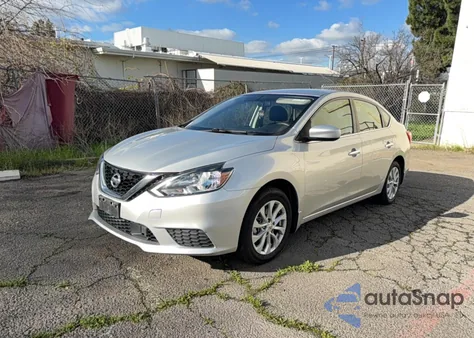 2019 Nissan Sentra S z USA, uszkodzony, nr VIN 3N1AB7AP0KY422591
